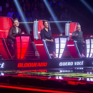 Claudia Leitte foi bastante elogiada pelos técnicos em sua falsa audição no 'The Voice Brasil'