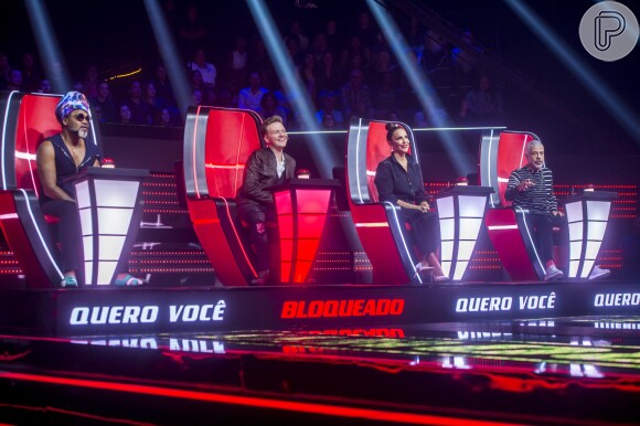 Claudia Leitte foi bastante elogiada pelos técnicos em sua falsa audição no 'The Voice Brasil'