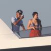 Neymar e Bruna Marquezine curtem férias em Ibiza, na Espanha, e fazem passeio de barco (26 de julho de 2014)