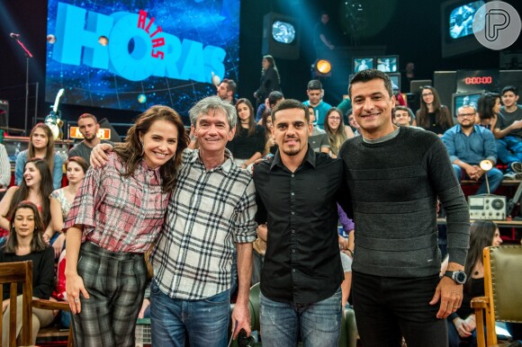 Letícia Colin participou do 'Altas Horas' neste sábado, 21 de julho de 2018