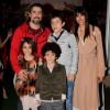 Marcos Mion e Suzana Gullo são pais de Romeo, de 13 anos, Stefano, de 8, e Donatella, de 9
