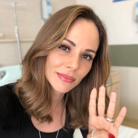 Com câncer, Ana Furtado fez quarta sessão de quimioterapia