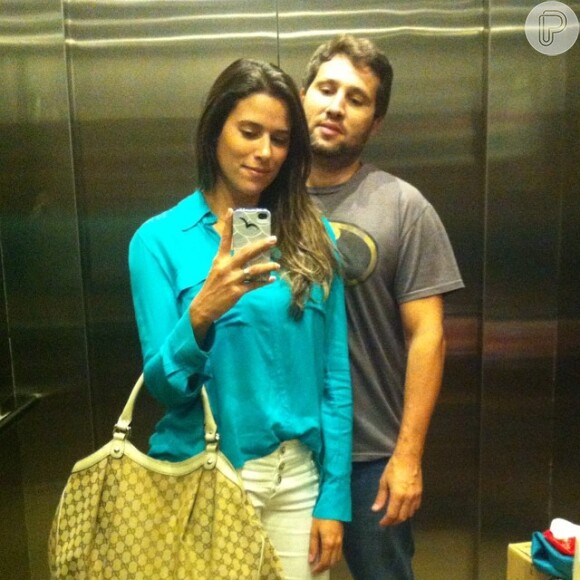 Cidia vive com o marido, Cristiano, em uma apartamento no Rio de Janeiro