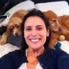 Atualmente, Cidia mora no Rio de Janeiro com o marido e 3 cachorras: Luna (Golden), Sol (Cocker) e Safira (Vira Lata) e 6 calopsitas