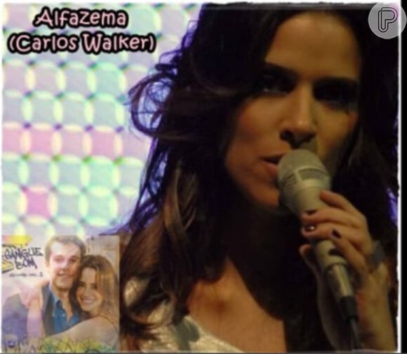 Em 2013, Cidia Luize gravou a música 'Alfazema', que foi tema da novela 'Sangue Bom'
