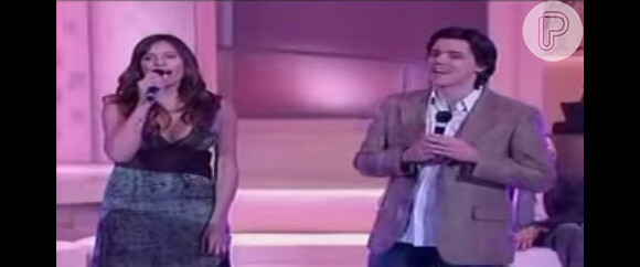 A dupla Cidia e Dan participou de vários programas de TV