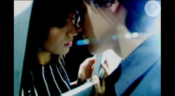 Cidi e Dan no clipe da música 'Esse Amor'