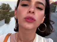 Com Neymar em Paris, Marquezine manda beijo para o namorado em vídeo: 'Para ele'