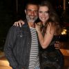 Marcos Pasquim e Rayanne Morais posaram juntinhos no aniversário de 30 anos da atriz