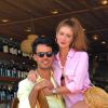 Marina Ruy Barbosa e o marido, Xandinho Negrão, estão aproveitando dias de descanso na Grécia