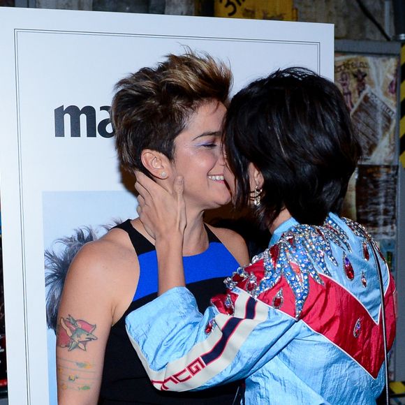 Nanda Costa e Lan Lanh lançaram a nova edição da revista 'Marie Claire', em que são capa, nesta quinta-feira, 9 de agosto de 2018