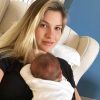 Andressa Suita assumiu cansaço com dois bebês em casa