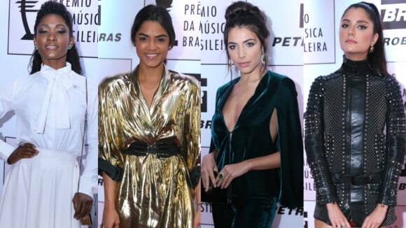 Do romântico ao moderno: os looks das famosas no Prêmio da Música Brasileira