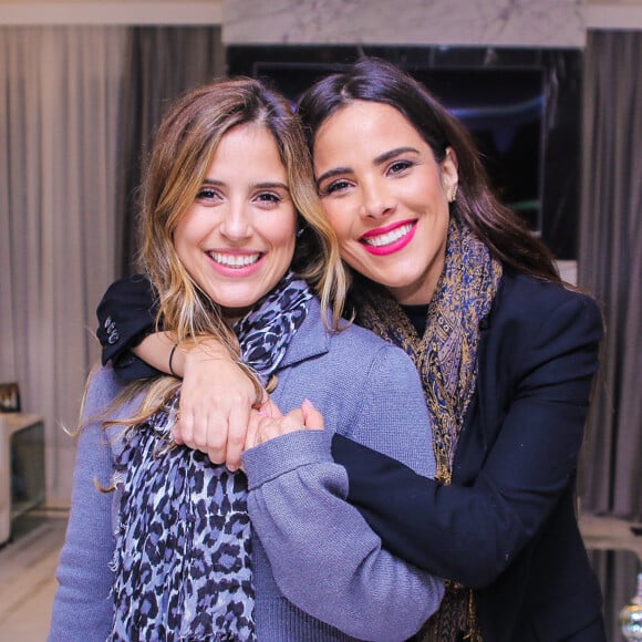 Wanessa Camargo e Camilla Camargo, filhas de Zezé Di Camargo prestigiaram o aniversário do pai, nesta sexta-feira, 17 de agosto de 2018