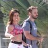 Anitta deixa academia com o personal trainer Neto Mattos e exibe boa forma (4 de agosto de 2014)