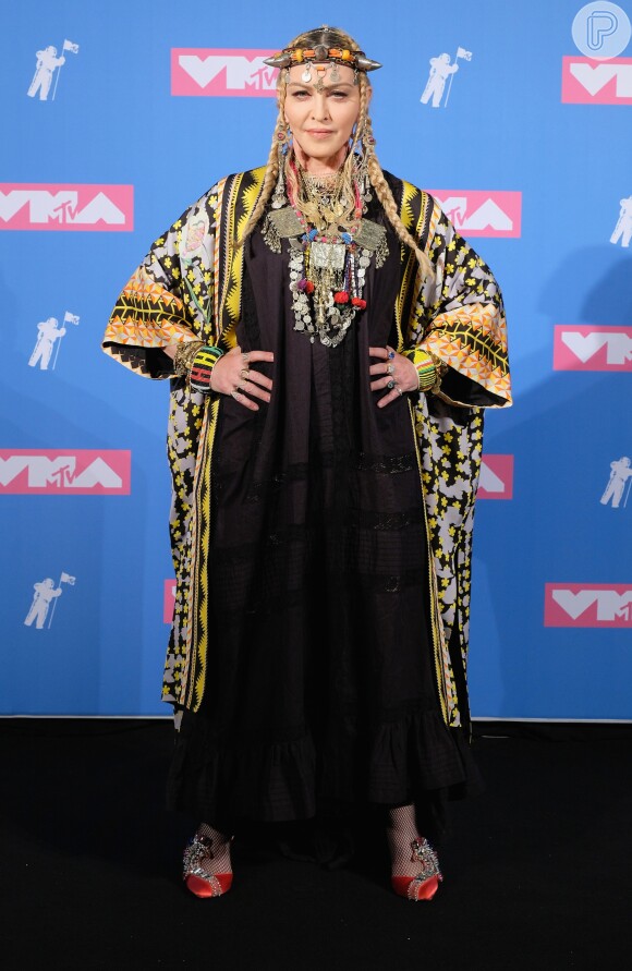 Madonna prestou homenagem à Aretha Franklin no VMA 2018