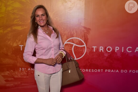 Helô Pinheiro na festa Tivoli Tropical, em comemoração aos 33 anos do Tivoli Ecoresort Praia do Forte, na Bahia, nesta sexta-feira, 24 de agosto de 2018