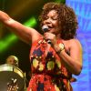 Margareth Menezzes fez show na festa Tivoli Tropical, em comemoração aos 33 anos do Tivoli Ecoresort Praia do Forte, na Bahia, nesta sexta-feira, 24 de agosto de 2018