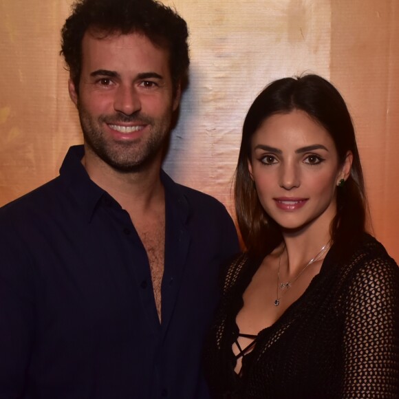 Carol Celico e o noivo, Eduardo Scarpa, prestigiaram a festa Tivoli Tropical, em comemoração aos 33 anos do Tivoli Ecoresort Praia do Forte, na Bahia, nesta sexta-feira, 24 de agosto de 2018