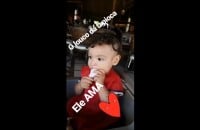Sheron Menezzes postou um vídeo fofo do filho no Instagram nesta segunda-feira, 27 de agosto de 2018