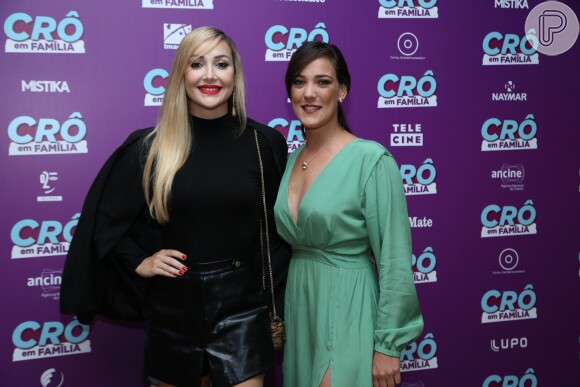 Josie Pessôa e Adriana Birolli prestigiaram a pré-estreia do filme 'Crô Em Família', no Lagoon, no Rio de Janeiro, nesta segunda-feira, 27 de agosto de 2018