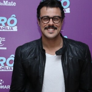 Joaquim Lopes prestigiou a pré-estreia do filme 'Crô Em Família', no Lagoon, no Rio de Janeiro, nesta segunda-feira, 27 de agosto de 2018