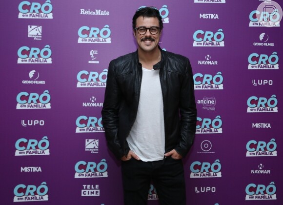 Joaquim Lopes prestigiou a pré-estreia do filme 'Crô Em Família', no Lagoon, no Rio de Janeiro, nesta segunda-feira, 27 de agosto de 2018