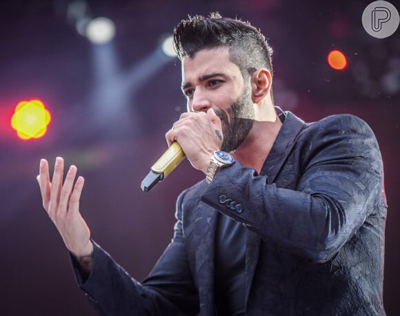 Gusttavo Lima negou críticas a Wesley Safadão durante show