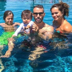 Mico Freitas, marido de Kelly Key, cuida de Suzanna desde que ela tinha 1 ano