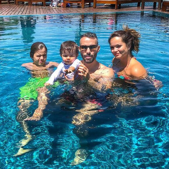 Mico Freitas, marido de Kelly Key, cuida de Suzanna desde que ela tinha 1 ano