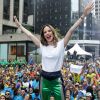 Ana Furtado comandou o Brazilian Day, em Nova York, neste domingo, 2 de setembro de 2018