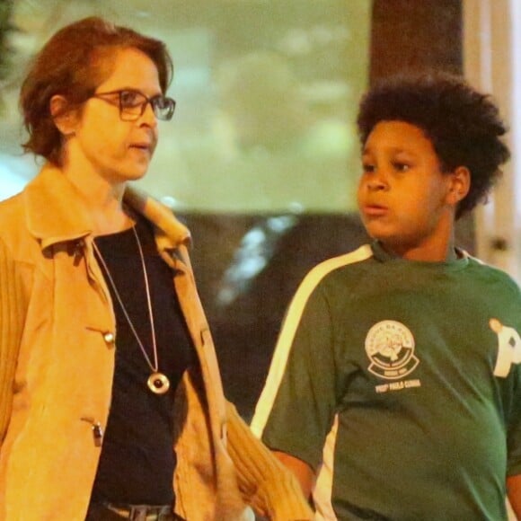 Drica Moraes e Mateus fizeram programa de mãe e filho na véspera do feriado de 7 de setembro de 2018