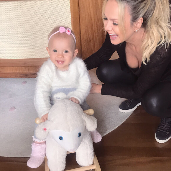 Eliana comemorou o primeiro aniversário da filha, Eliana, nesta segunda-feira, 10 de setembro de 2018