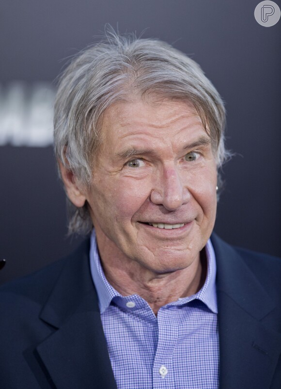 Harrison Ford prestigia a pré-estreia de 'Os Mercenários 3', em Los Angeles, nos Estados Unidos, em 11 de agosto de 2014