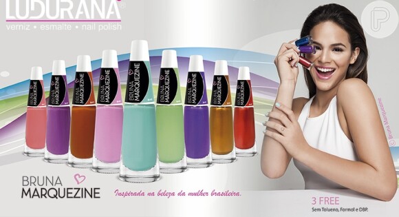 A linha de esmaltes de Bruna Marquezine conta com 32 cores