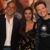 Thais Fersoza e Michel Teló conferiram a pré-estreia do filme 'O Que de Verdade Importa', no Rio, nesta quarta-feira, 19 de setembro de 2018