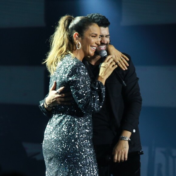 Ivete Sangalo participa da gravação do 1° DVD do cantor Dilsinho