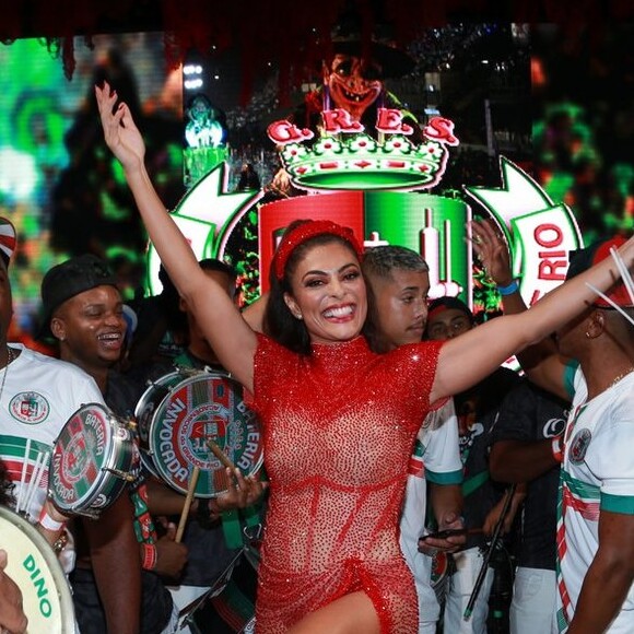Juliana Paes está confirmada como rainha de bateria da Acadêmicos do Grande Rio no carnaval 2019