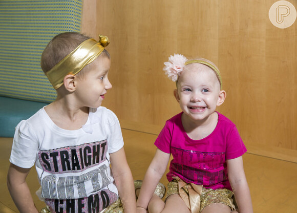Chloe, Lauren, McKinley e Avalynn começaram tratamento por volta dos 2 a 3 anos de idade