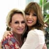 Ana Furtado emocionou Ana Maria Braga ao falar sobre a batalha contra o câncer de mama no 'Mais Você' desta segunda-feira, 1° de outubro de 2018