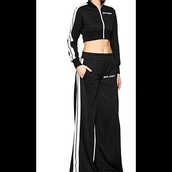 A pantalona esportiva usada por Bruna Marquezine também é da Palm Angels e custa US$ 480 (cerca de R$ 1,930 mil)