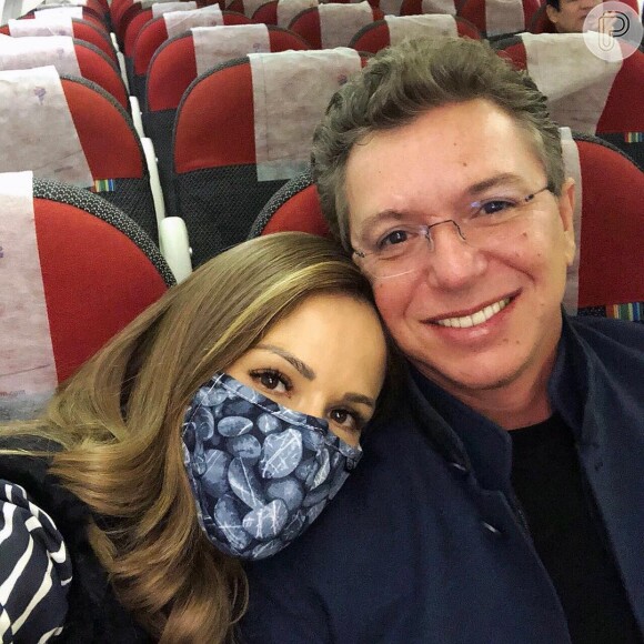 Ana Furtado tem tido o apoio do marido, o diretor da Globo Boninho