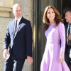 Este foi o primeiro evento real de Kate Middleton ao lado do marido, príncipe William, após o nascimento do terceiro filho, Louis