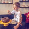 Alexandre Jr., de 4 anos, roubou a cena no Instagram da mãe, Ana Hickmann, casada com Alexandre Côrrea