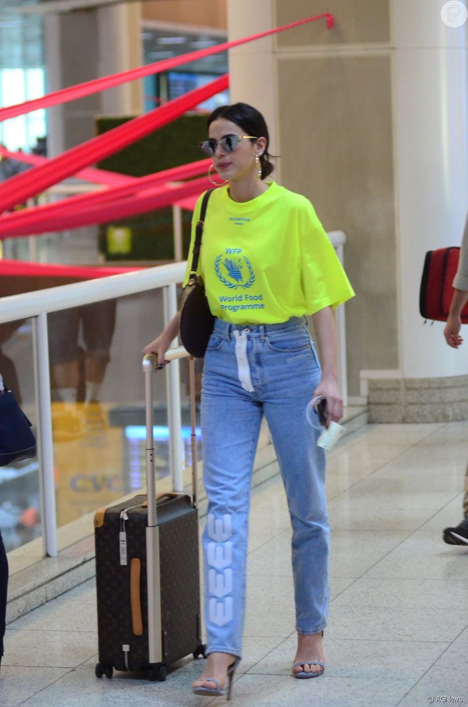 calça de couro balenciaga