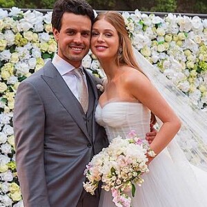 Marina Ruy Barbosa e Xande Negrão estão casados há um ano