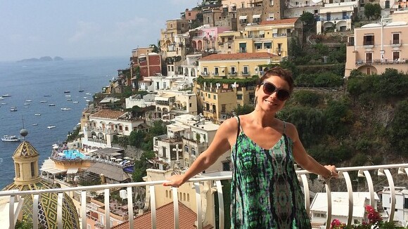 Giovanna Antonelli curte viagem na Itália com o marido, Leonardo Nogueira