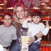 Fernanda Gentil conta que o filho, Gabriel, tem veia artística: 'É de se exibir'