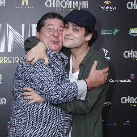 Eduardo Sterblitch e Stepan Nercessian são os protagonistas do filme 'Chacrinha - O Velho Guerreiro'