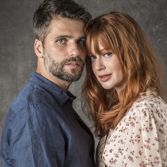 Na novela de Aguinaldo Silva, Marina vive Luz e Bruno, Gabriel.